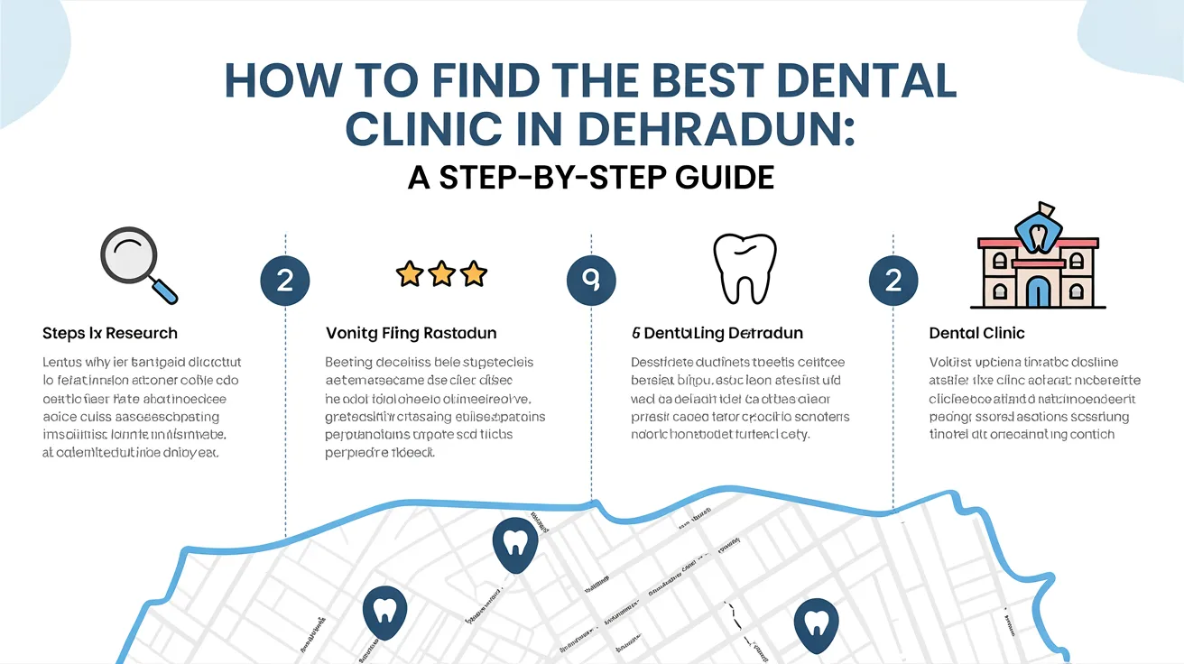 How to Find the Best Dental Clinic in Dehradun: A Step-by-Step Guide